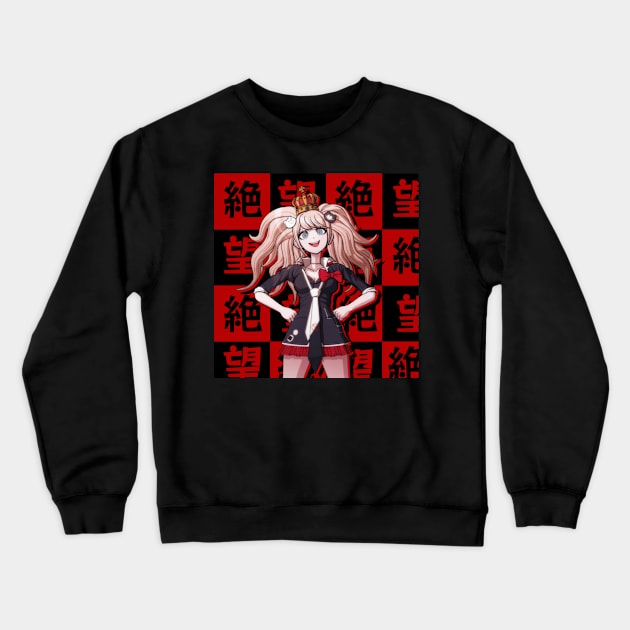 Junko Despair Crewneck Sweatshirt by valival